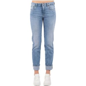 Dondup, Dames, Jeans, Blauw, Maat: W28 Katoen,