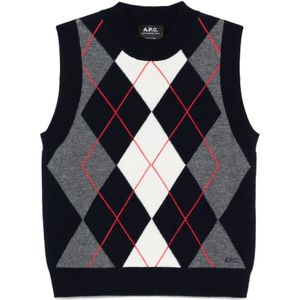 A.p.c., Dames, Truien, Blauw, Maat: L Wol,