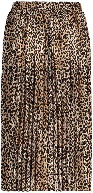 Betty Barclay - Plooirok - Beige - Dierenprint