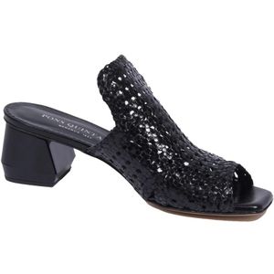 Pons Quintana, Dames, Schoenen, Zwart, Maat: 35 EU Leer,