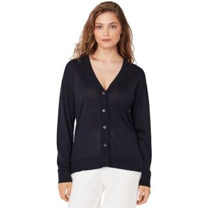 Tommy Hilfiger, Dames, Truien, Blauw, Maat: L Wol,