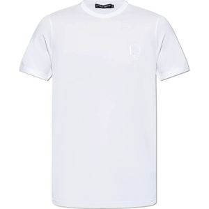 Dolce & Gabbana, Heren, Tops, Wit, Maat: M Katoen,
