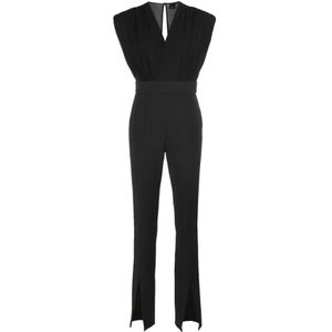 Pinko, Dames, Jumpsuits & Playsuits, Zwart, Maat: XS Viscose,