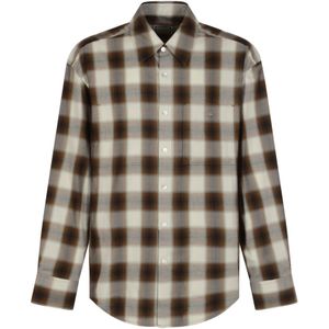 Wooyoungmi, Heren, Overhemden, Veelkleurig, Maat: XL Katoen,