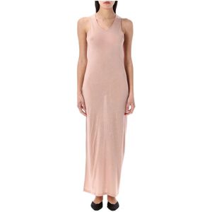 Loulou Studio, Dames, Jurken, Roze, Maat: S Wol,