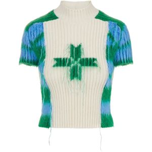 Iceberg, Dames, Truien, Veelkleurig, Maat: S Wol,