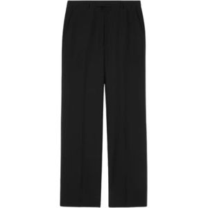 Gucci, Heren, Broeken, Zwart, Maat: M Zijde,