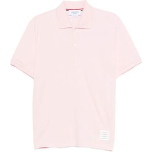 Thom Browne, Heren, Tops, Roze, Maat: XL Katoen,