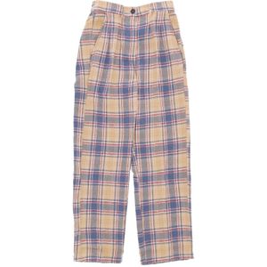 Obey, Dames, Broeken, Veelkleurig, Maat: W26 Flanel,