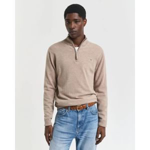 Gant, Heren, Truien, Beige, Maat: L Wol,