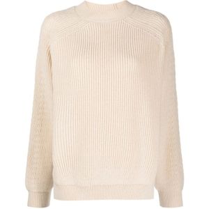 Seventy, Dames, Truien, Beige, Maat: L Wol,