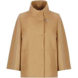 Fay, Dames, Jassen, Bruin, Maat: XS Wol,