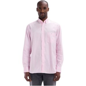 Eden Park, Heren, Overhemden, Roze, Maat: L Katoen,