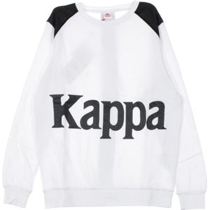 Kappa, Heren, Sweatshirts & Hoodies, Wit, Maat: L