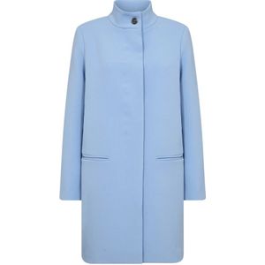 Soyaconcept, Dames, Mantels, Blauw, Maat: M Viscose,