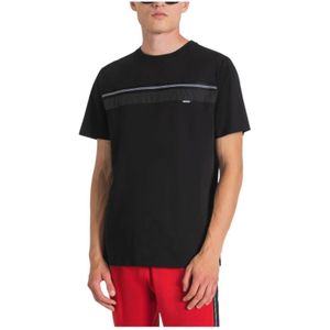 Antony Morato, Heren, Tops, Zwart, Maat: M Katoen,