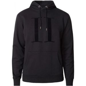 Les Deux, Heren, Sweatshirts & Hoodies, Zwart, Maat: L Katoen,