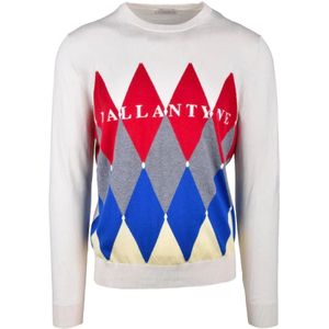 Ballantyne, Heren, Truien, Veelkleurig, Maat: L Katoen,