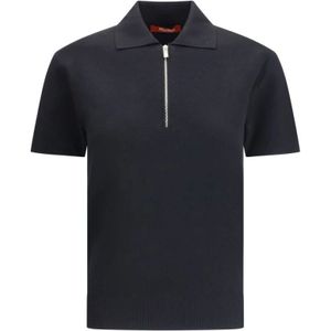 Max Mara, Dames, Tops, Zwart, Maat: XS Viscose,