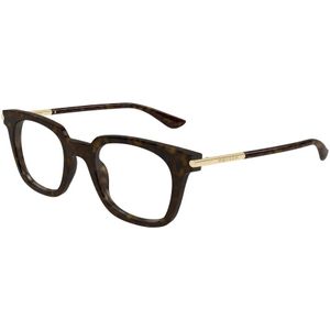 Alexander McQueen - AM 0521O - Optisch Montuur - Bruin - Rechthoekig