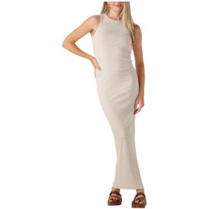 Selected Femme - Slfanna SL Ankle Tank Dress - Jurk - Beige