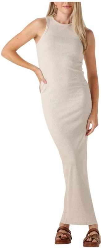 Selected Femme - Slfanna SL Ankle Tank Dress - Jurk - Beige