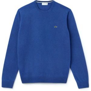 Lacoste, Heren, Sweatshirts & Hoodies, Blauw, Maat: S Katoen,