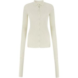 Quira, Dames, Truien, Wit, Maat: S Katoen,