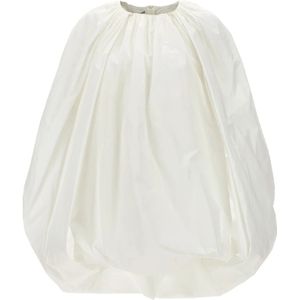 Stella McCartney, Dames, Jurken, Wit, Maat: 2XS Polyamide,