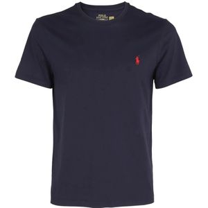 Polo Ralph Lauren, Heren, Tops, Blauw, Maat: M Katoen,