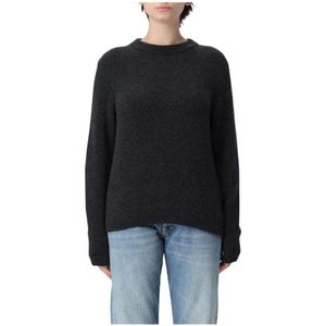 K-Way, Dames, Truien, Zwart, Maat: M