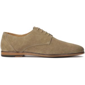 Kazar - Suède Derby Halfschoenen - Taupe - Heren