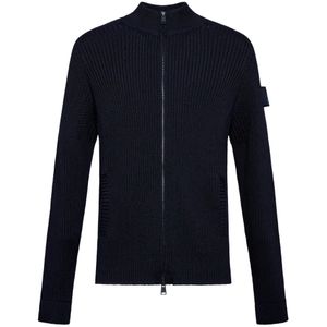 Premiata, Heren, Truien, Blauw, Maat: M Wol,