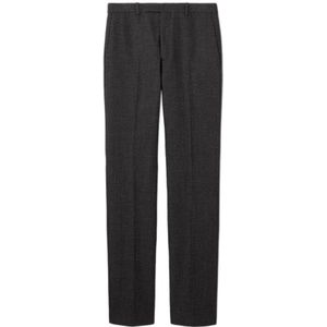 Gucci, Heren, Broeken, Grijs, Maat: M Wol,