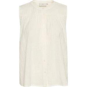 Kaffe, Dames, Tops, Beige, Maat: M Katoen,