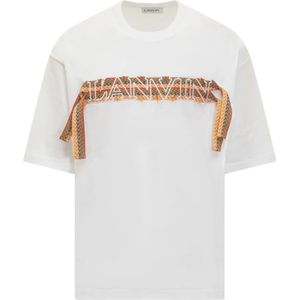 Lanvin, Heren, Tops, Wit, Maat: XL