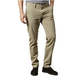 Eden Park, Heren, Broeken, Beige, Maat: W33 Katoen,