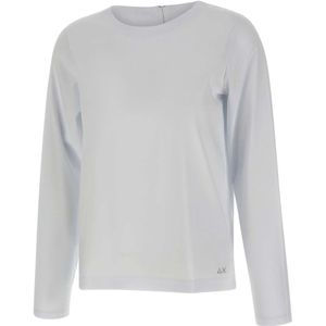 Sun68, Dames, Tops, Wit, Maat: S Katoen,