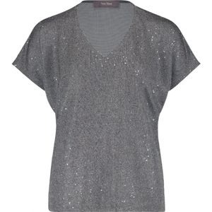 vera mont, Dames, Blouses & Shirts, Grijs, Maat: 3XL