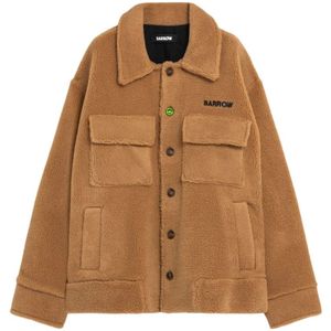 Barrow, Heren, Jassen, Beige, Maat: L Acryl,