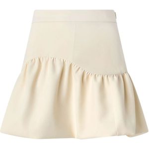 Pinko, Dames, Rokken, Beige, Maat: 2XS Viscose,