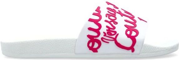 Versace Jeans Couture - Rubber Slides - Wit - Dames