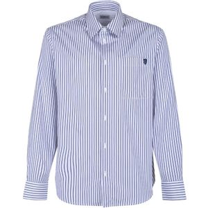 Burberry, Heren, Overhemden, Veelkleurig, Maat: L Katoen,