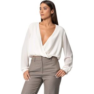 Kocca, Dames, Blouses & Shirts, Beige, Maat: M