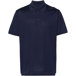 Givenchy, Heren, Tops, Blauw, Maat: S Katoen,