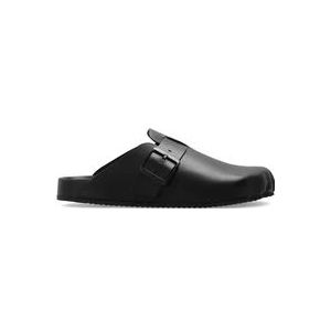 Balenciaga Zondagse slippers , Black , Heren , Maat: 46 EU