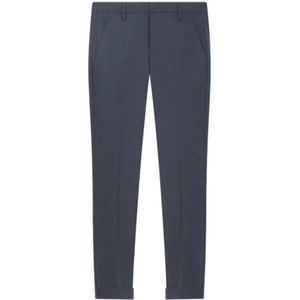 Dondup, Heren, Broeken, Grijs, Maat: W32 Wol,