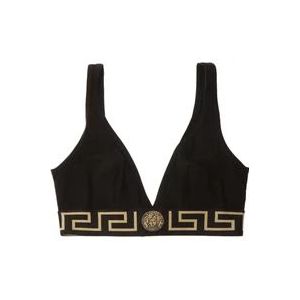 Versace Sportbeha`s trainen , Black , Dames , Maat: S