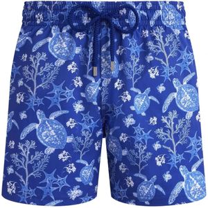 Vilebrequin, Heren, Badkleding, Blauw, Maat: XL Polyamide,