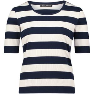 Betty Barclay, Dames, Tops, Blauw, Maat: XL Leer,